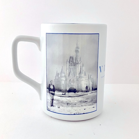 Walt Disney Parks Vision Coffee Cup Mug Authentic Original Raised Mickey Ears - Picture 1 of 9